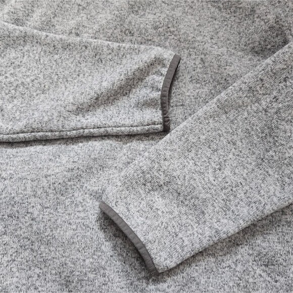L.L. Bean Fleece mens size Large Marbled Grey - Picture 5 of 8